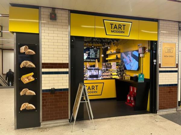 Tart Modern at Baker Street station, where the 'Victorian plumbing' drips on staff